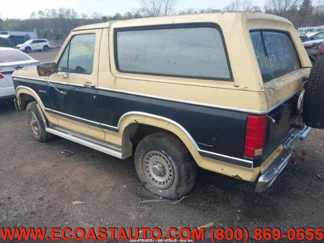 used 1984 Ford Bronco car, priced at $3,995