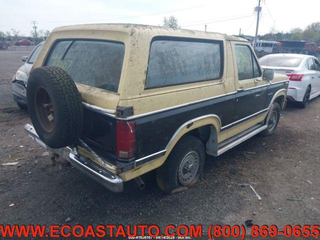 used 1984 Ford Bronco car, priced at $3,995