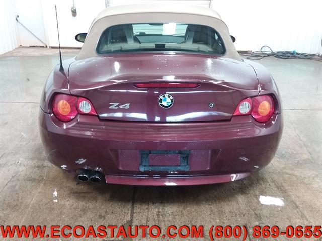 used 2003 BMW Z4 car, priced at $4,795