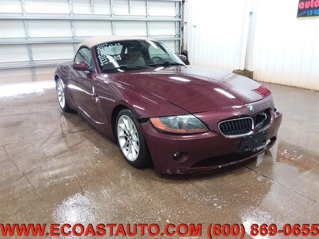 used 2003 BMW Z4 car, priced at $4,795