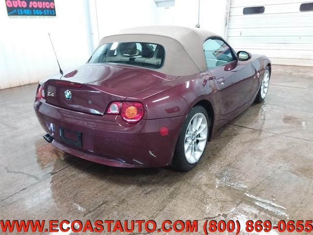 used 2003 BMW Z4 car, priced at $4,795