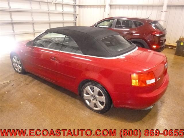 used 2004 Audi A4 car, priced at $2,995