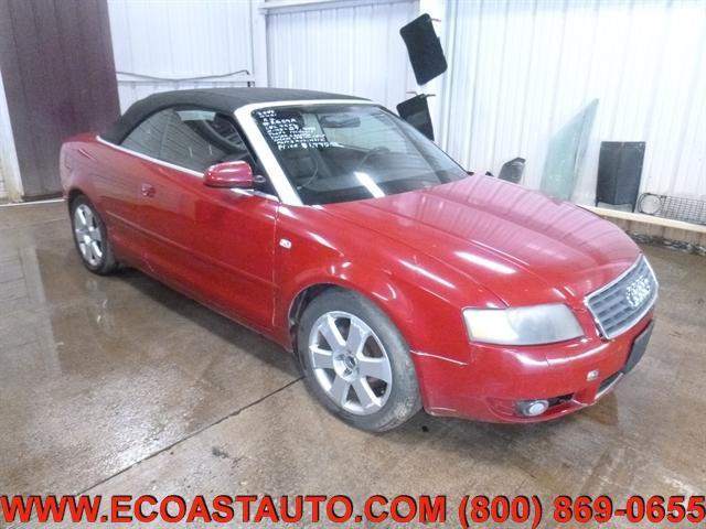 used 2004 Audi A4 car, priced at $2,995