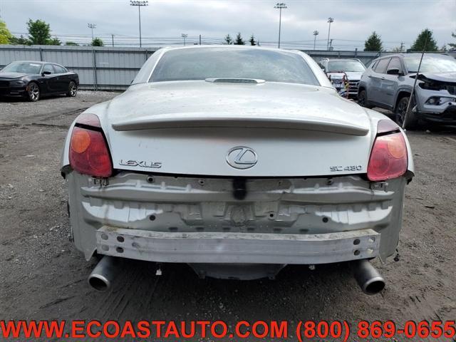 used 2002 Lexus SC 430 car, priced at $3,995