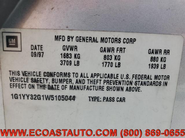 used 1998 Chevrolet Corvette car, priced at $6,995