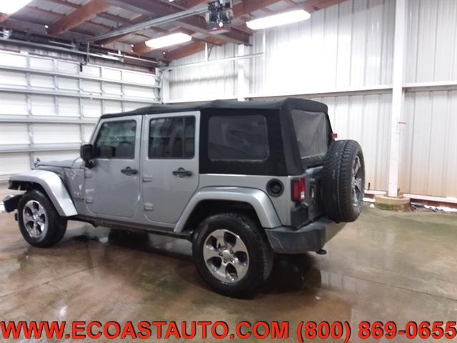 used 2017 Jeep Wrangler Unlimited car, priced at $18,795