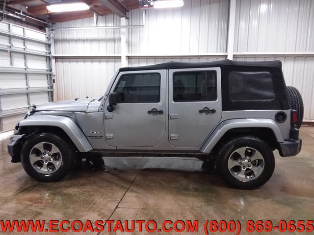 used 2017 Jeep Wrangler Unlimited car, priced at $18,795