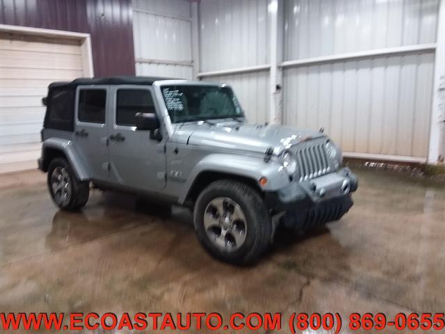 used 2017 Jeep Wrangler Unlimited car, priced at $18,795