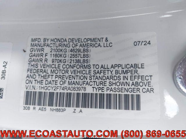 used 2024 Honda Accord car, priced at $19,795