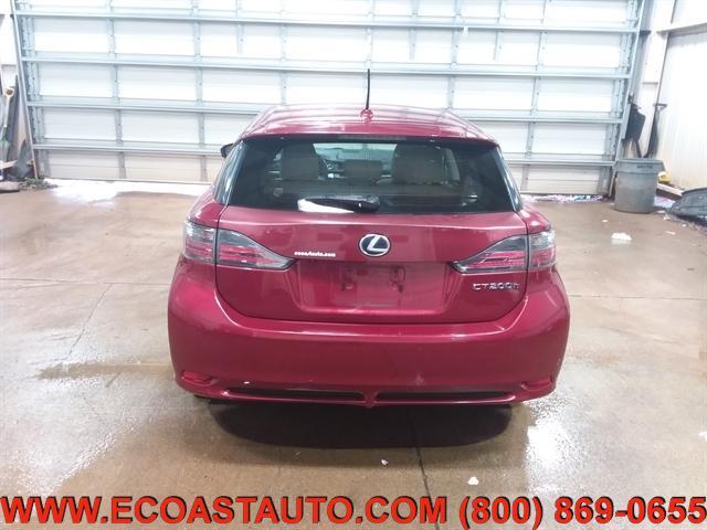 used 2011 Lexus CT 200h car, priced at $8,995