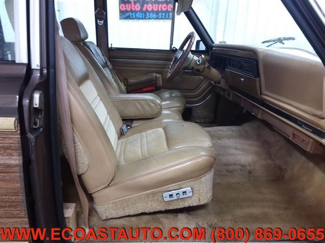 used 1988 Jeep Grand Wagoneer car, priced at $4,995