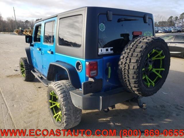 used 2016 Jeep Wrangler Unlimited car, priced at $14,795