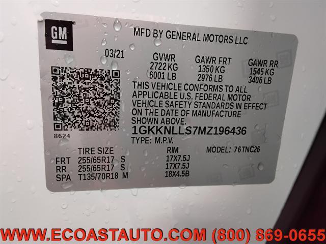 used 2021 GMC Acadia car, priced at $18,795