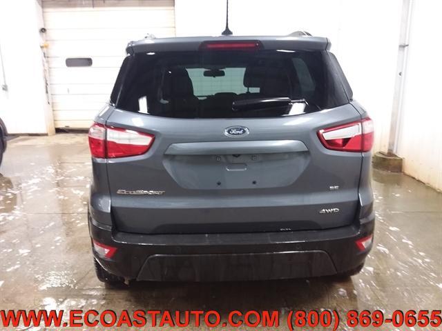 used 2018 Ford EcoSport car, priced at $6,995