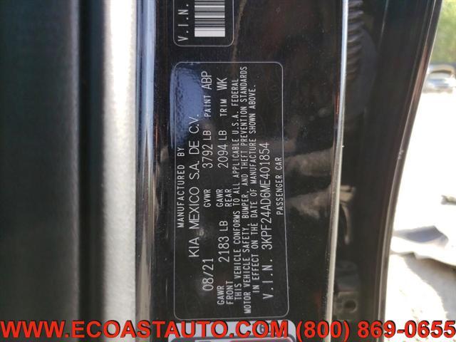 used 2021 Kia Forte car, priced at $6,995