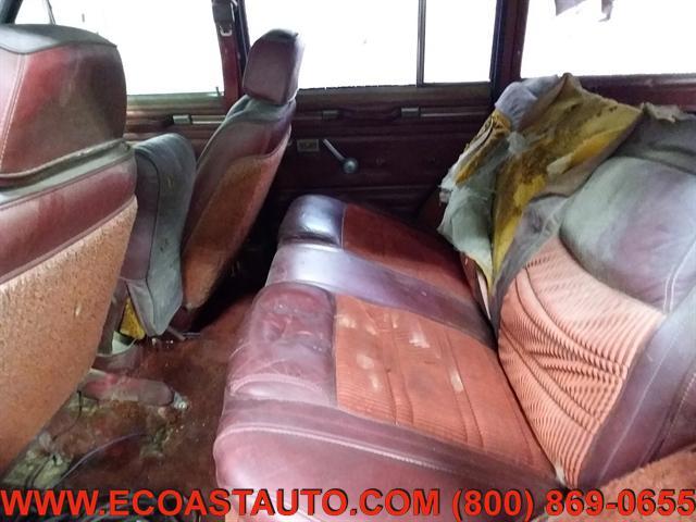 used 1986 Jeep Grand Wagoneer car, priced at $2,995