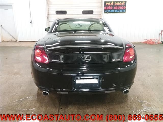 used 2003 Lexus SC 430 car, priced at $6,995