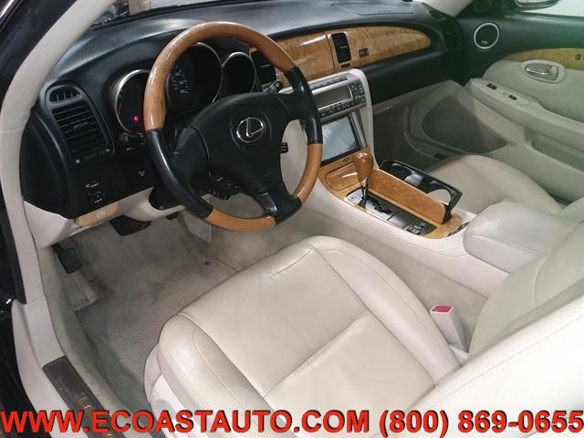 used 2003 Lexus SC 430 car, priced at $6,995