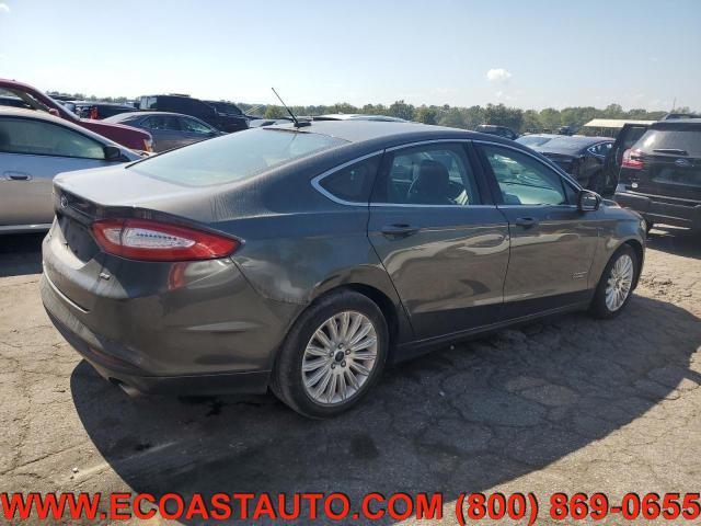 used 2016 Ford Fusion Energi car, priced at $6,995