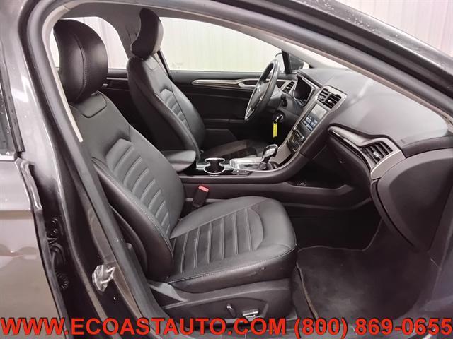 used 2016 Ford Fusion Energi car, priced at $6,995