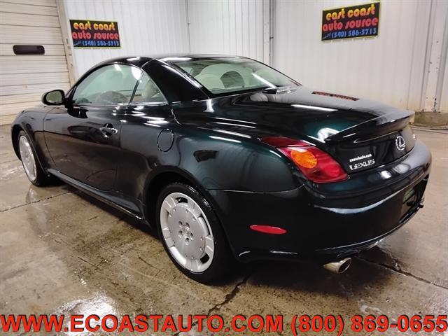 used 2002 Lexus SC 430 car, priced at $3,995