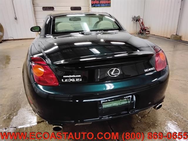used 2002 Lexus SC 430 car, priced at $3,995
