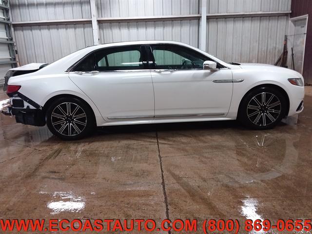 used 2017 Lincoln Continental car, priced at $8,795