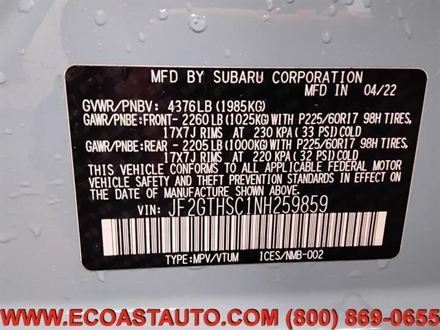 used 2022 Subaru Crosstrek car, priced at $18,495