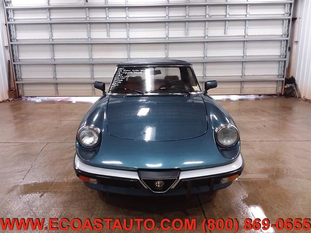 used 1990 Alfa Romeo Spider car, priced at $7,795