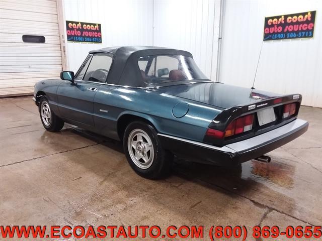 used 1990 Alfa Romeo Spider car, priced at $7,795