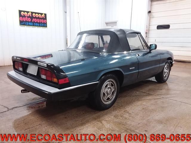 used 1990 Alfa Romeo Spider car, priced at $7,795