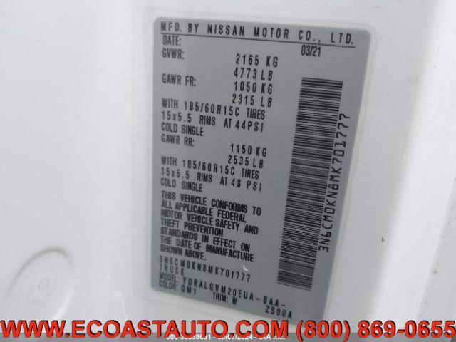 used 2021 Nissan NV200 car, priced at $11,795