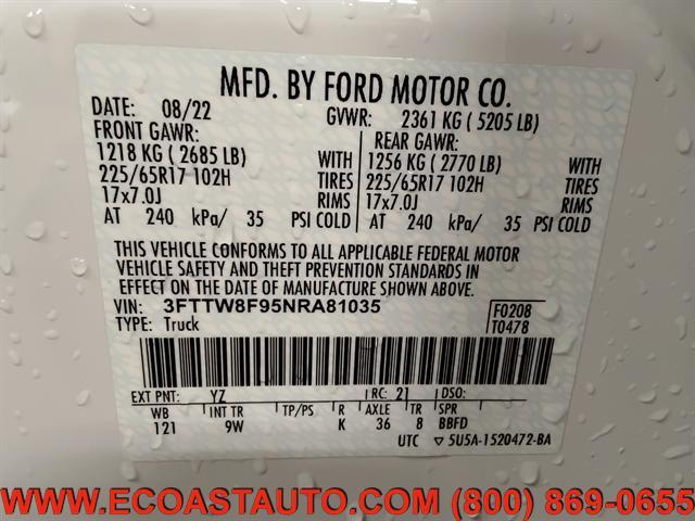 used 2022 Ford Maverick car, priced at $13,795