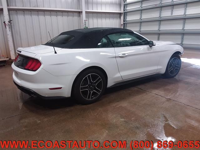 used 2021 Ford Mustang car, priced at $22,995