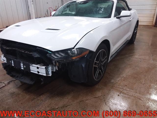 used 2021 Ford Mustang car, priced at $22,995