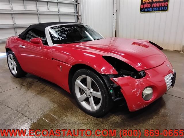 used 2006 Pontiac Solstice car, priced at $2,995