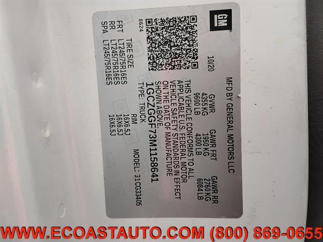 used 2021 Chevrolet Express 3500 car, priced at $9,795