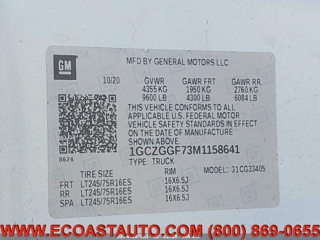 used 2021 Chevrolet Express 3500 car, priced at $9,795