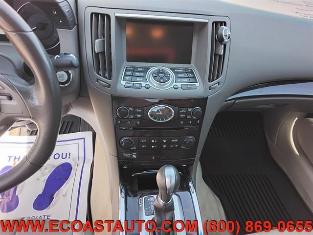 used 2013 INFINITI G37x car, priced at $8,795