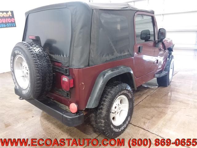 used 2003 Jeep Wrangler car, priced at $4,995