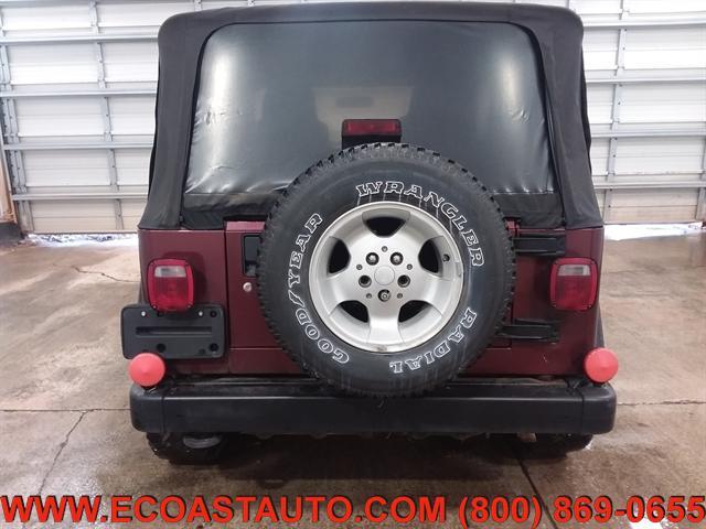 used 2003 Jeep Wrangler car, priced at $4,995