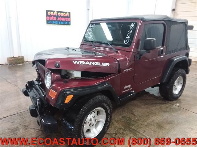 used 2003 Jeep Wrangler car, priced at $4,995