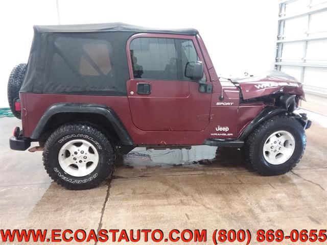 used 2003 Jeep Wrangler car, priced at $4,995