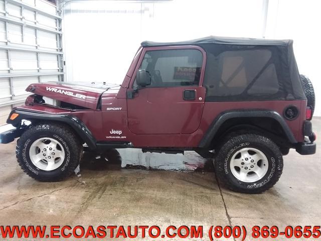 used 2003 Jeep Wrangler car, priced at $4,995