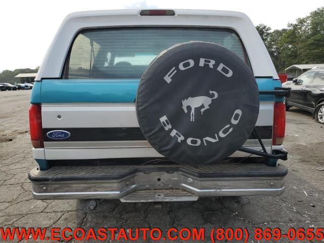 used 1995 Ford Bronco car, priced at $6,795