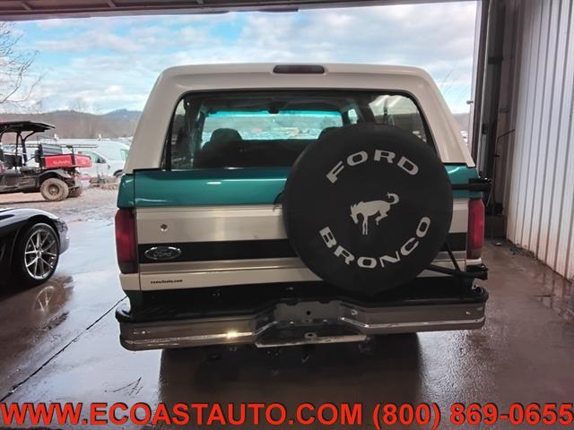 used 1995 Ford Bronco car, priced at $6,795