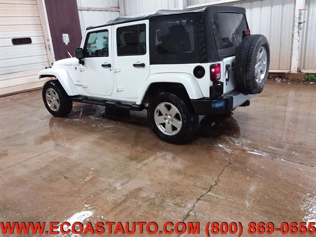 used 2012 Jeep Wrangler Unlimited car, priced at $13,795