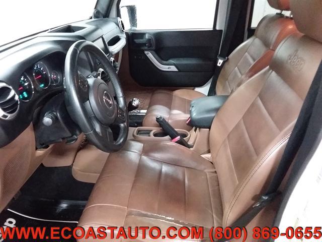 used 2012 Jeep Wrangler Unlimited car, priced at $13,795