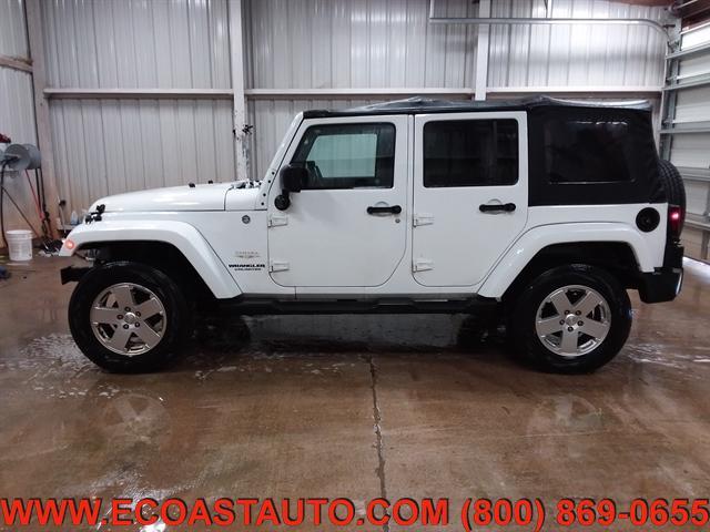 used 2012 Jeep Wrangler Unlimited car, priced at $13,795