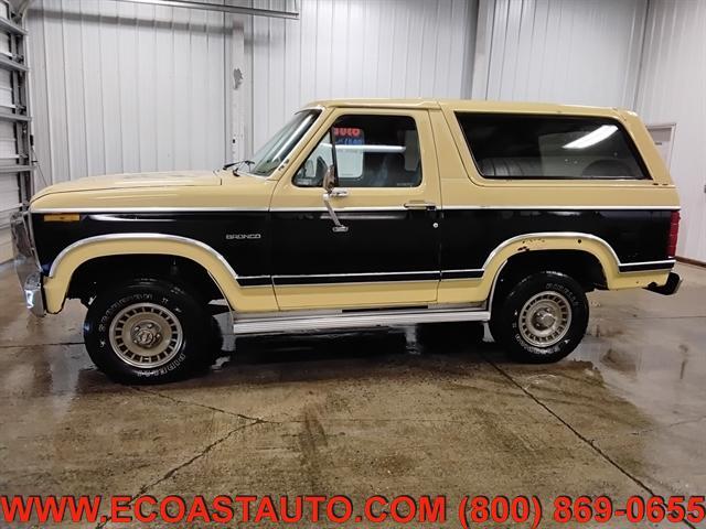 used 1984 Ford Bronco car, priced at $3,995